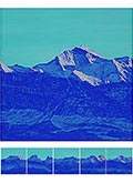 Faltkarte Thomas Seilnacht Alpenpanorama
